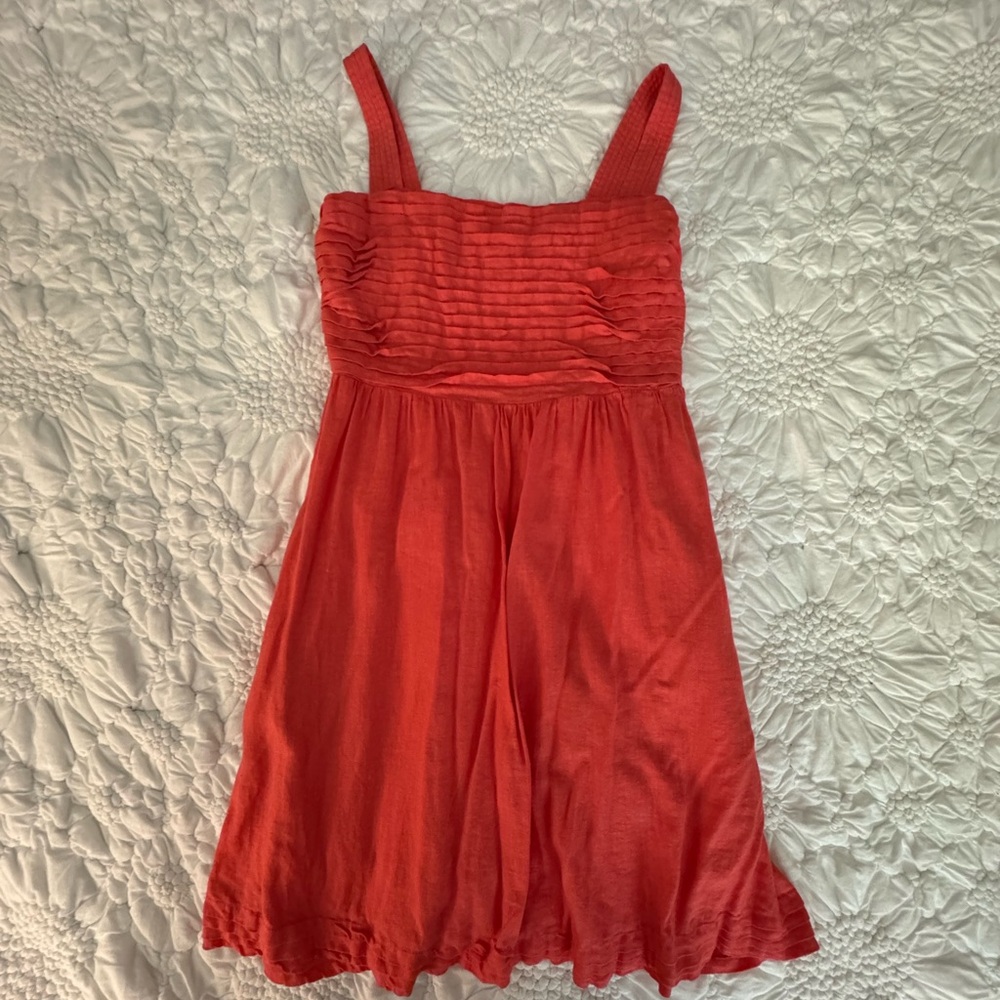 Orange Mini Dress
